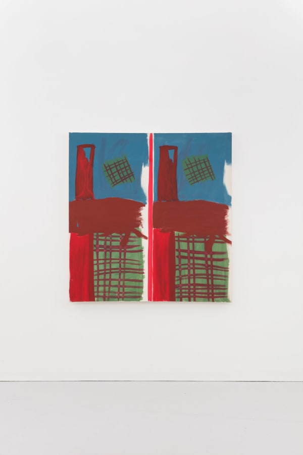 Bernard Piffaretti, Untitled, 1986