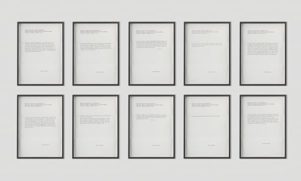 Peter Liversidge, Proposals for Lancaster Arts, 2019