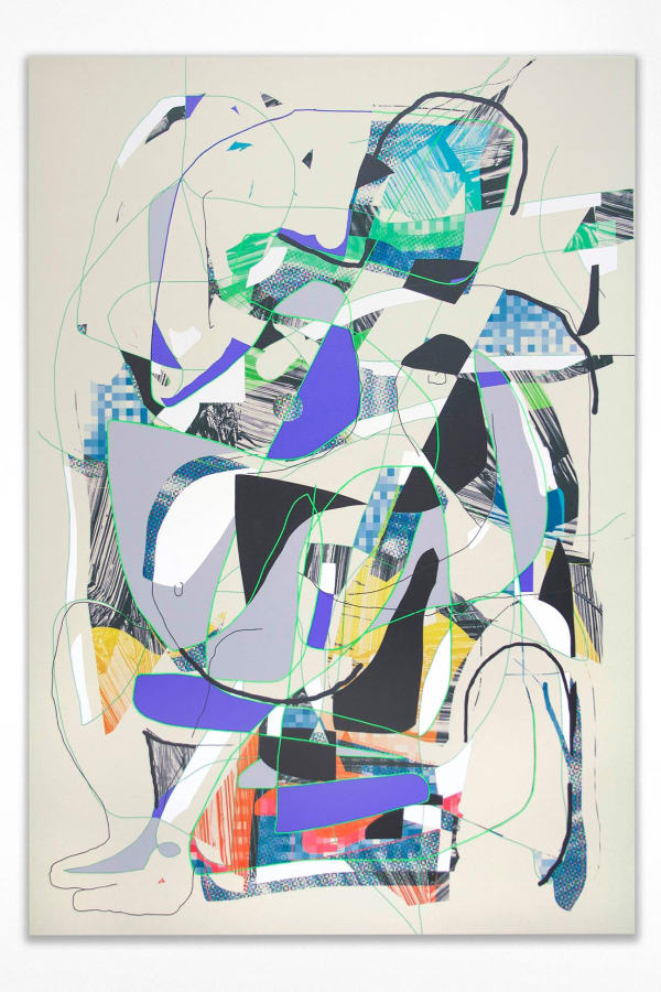 Luke Rudolf, Seated Figures, 2014