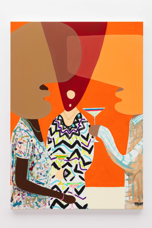 Peter McDonald, Cocktail (Orange), 2021