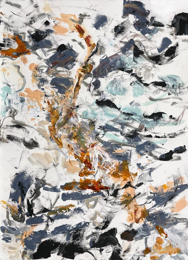 Lilt, 2023 acrylic and drawing media on paper