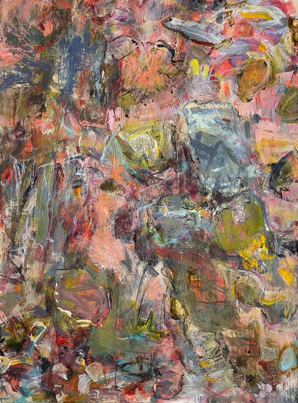 Kathryn Shagas, Red Beach Rocks, 2022