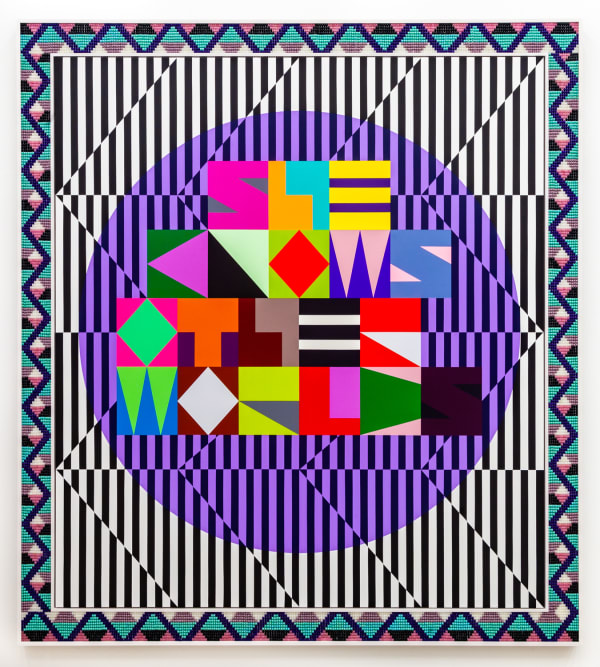 Jeffrey Gibson, SHE KNOWS OTHER WORLDS, 2019