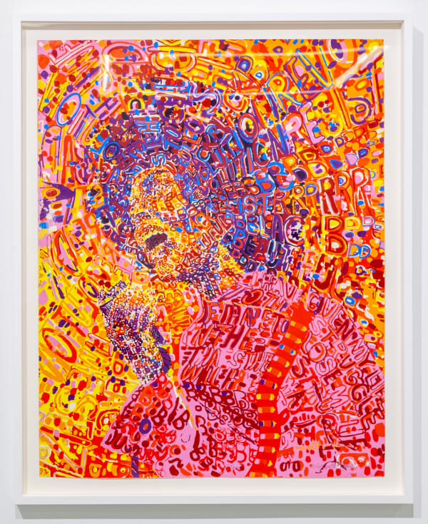 Wadsworth Jarrell Revolutionary, 1972 Screenprint printed in color on white wove paper 33 x 26 in 83 x 66 cm Edition of 300 + 18 APs + 17 Color Trial Proofs