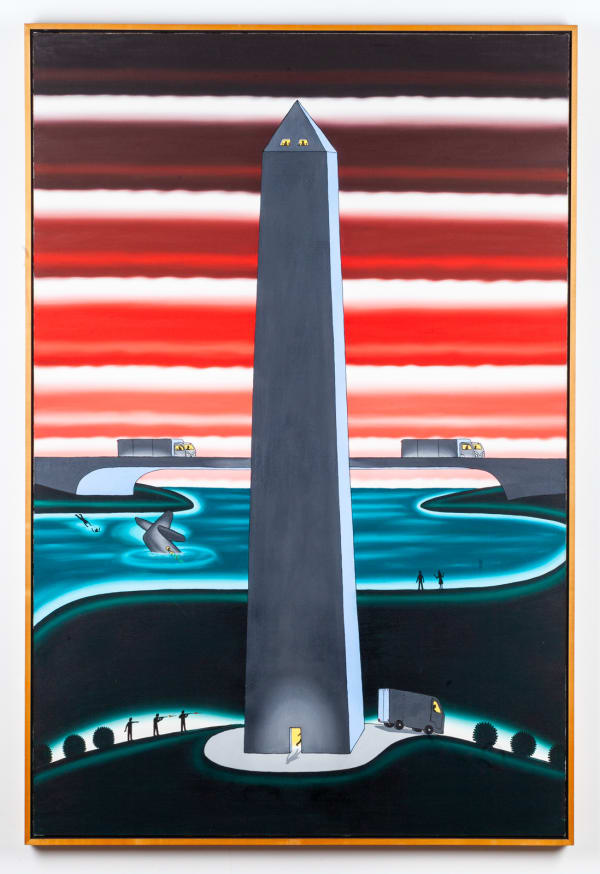 Roger Brown, Lenny Skutnik and Norman Mayer (Two Opposites of Human Character), 1982