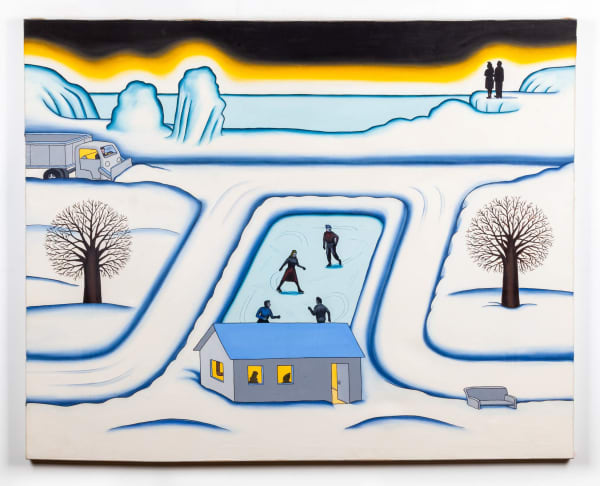 Roger Brown, Frozen Lake, 1971
