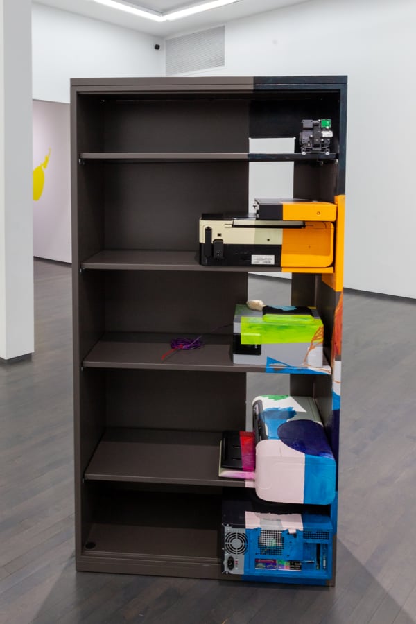 Jessica Stockholder, Poles Apart, 2017