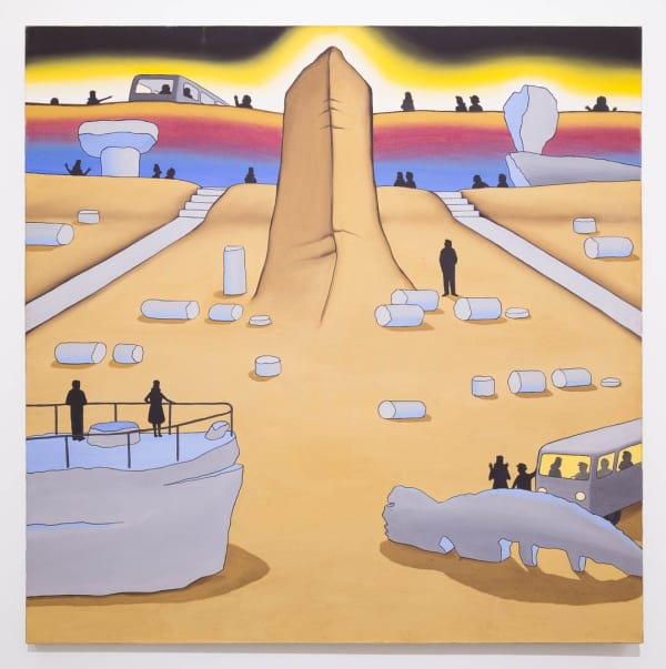 Roger Brown, Painted Desert, 1971