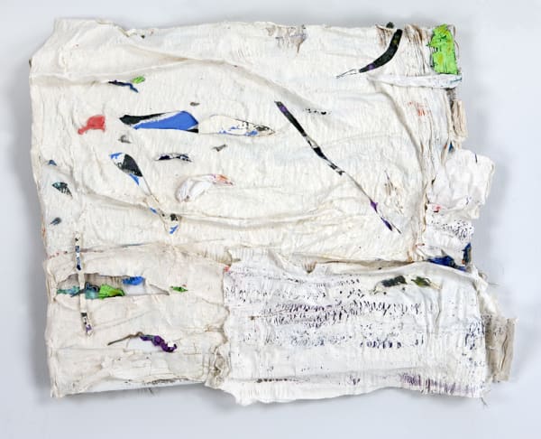 Angel Otero Torn, 2009 Oil skin on canvas 19 x 22 1/2 x 3 in 48.3 x 57.1 x 7.6 cm