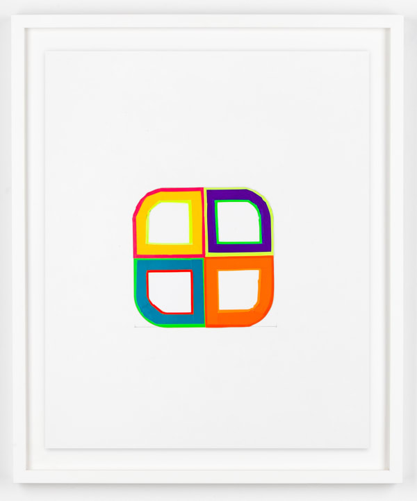 Beverly Fishman Untitled, 2020 Collage on paper 17 x 14 in (43.2 x 35.6 cm) Unframed, digital frame added