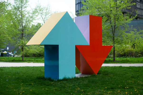 Tony Tasset, Arrow Sculpture, 2016