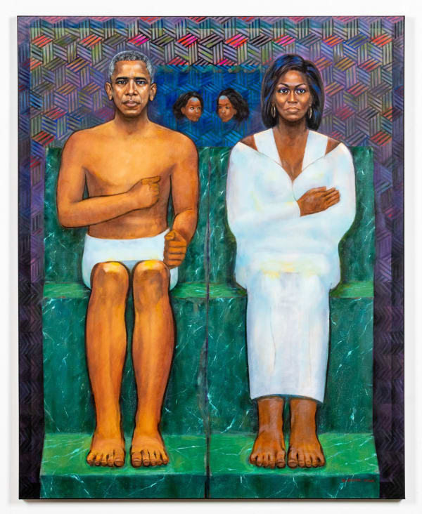 Sherman Beck, Seated Royalty, 2020-21