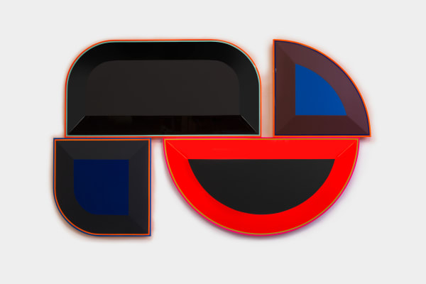 Beverly Fishman Untitled (Sleepiness, ADHD, Opioid Addiction, Pain), 2017 Urethane paint on wood 60 x 97 x 2 in 152.4 x 246.4 x 5.1 cm