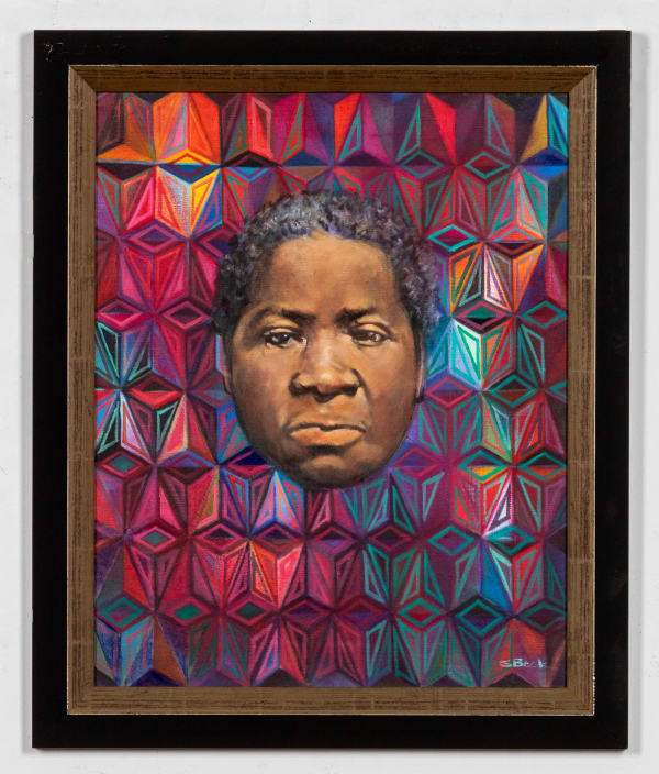 Sherman Beck b. 1942Portrait of Biddy Mason, 2010 Oil on canvas 20 x 16 in 50.8 x 40.6 cm