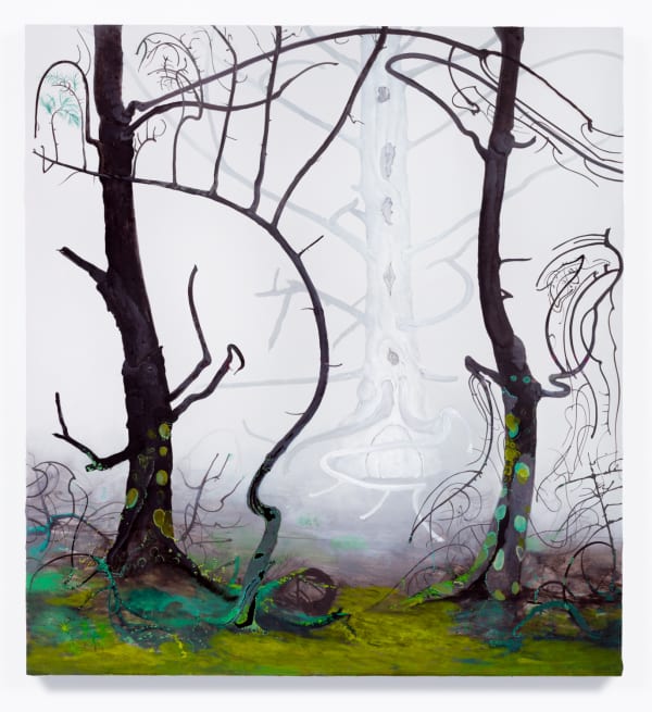Inka Essenhigh, Decomposing Forest, 2019