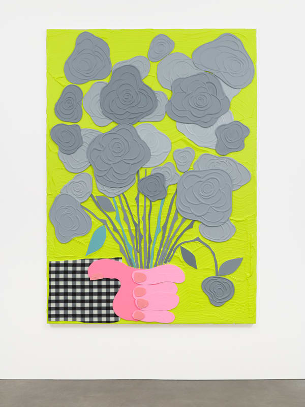 José Lerma, Rosas Grises (Yellow), 2016
