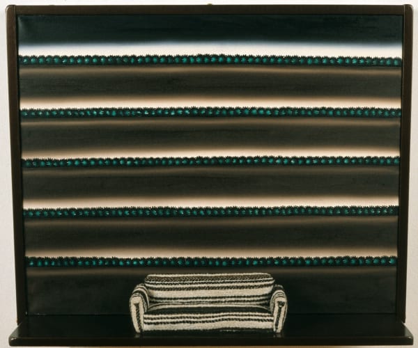 Roger Brown, A Painting for a Sofa: A Sofa For a Painting, 1995