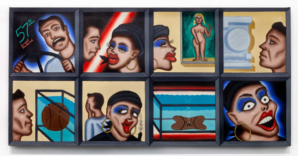 Roger Brown, 57th Street (After Sunset Blvd.), 1988