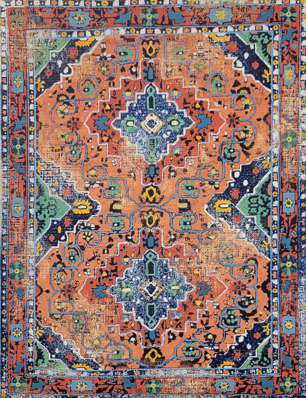 Kour Pour b. 1987A Warm Home on a Cold Night, 2023 Acrylic on canvas over panel 9" x 7"