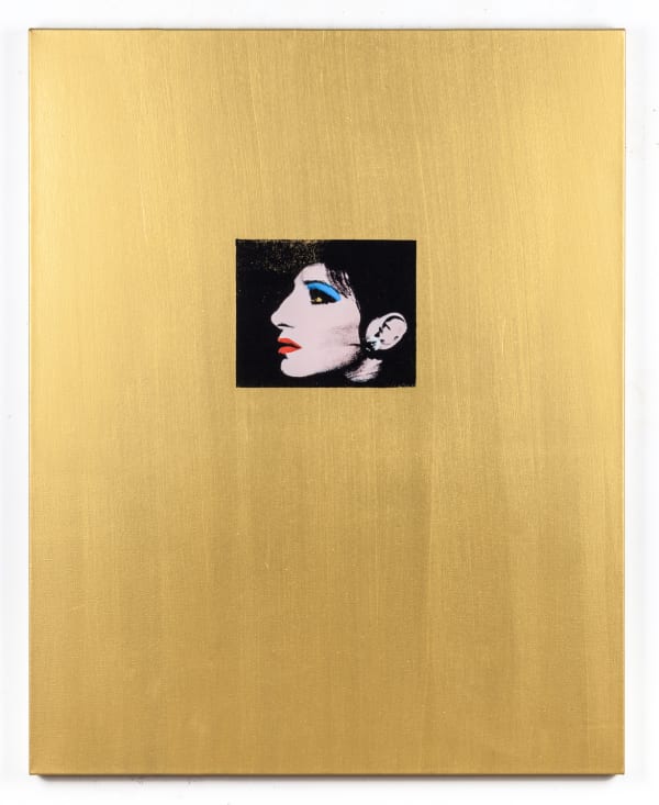 Deborah Kass, Gold Barbra, 1992