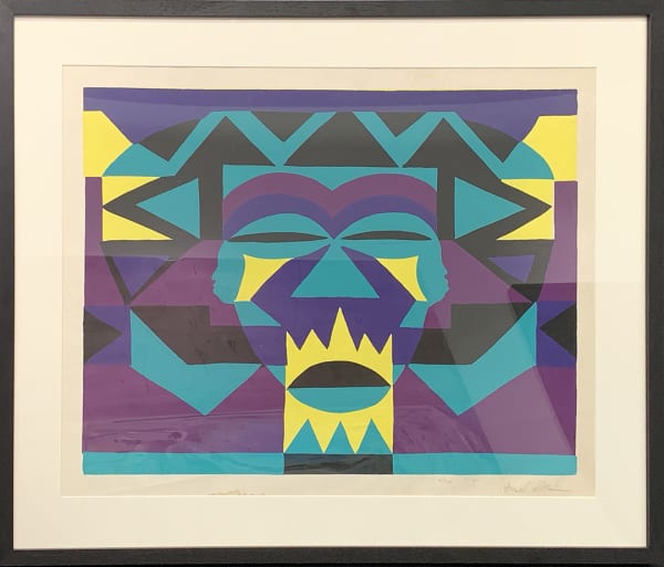 Gerald Williams Power and the Will to Prevail, 1974 Screenprint on paper 22 x 30 in 55.9 x 76.2 cm Edition of 74, AP 5 of 5