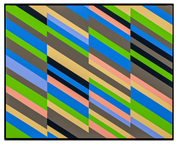 James Little Recognizable Difference, 2016 Raw pigment on canvas 33 1/4 x 41 1/2 x 1 1/2 in 84.5 x 105.4 x 3.8 cm
