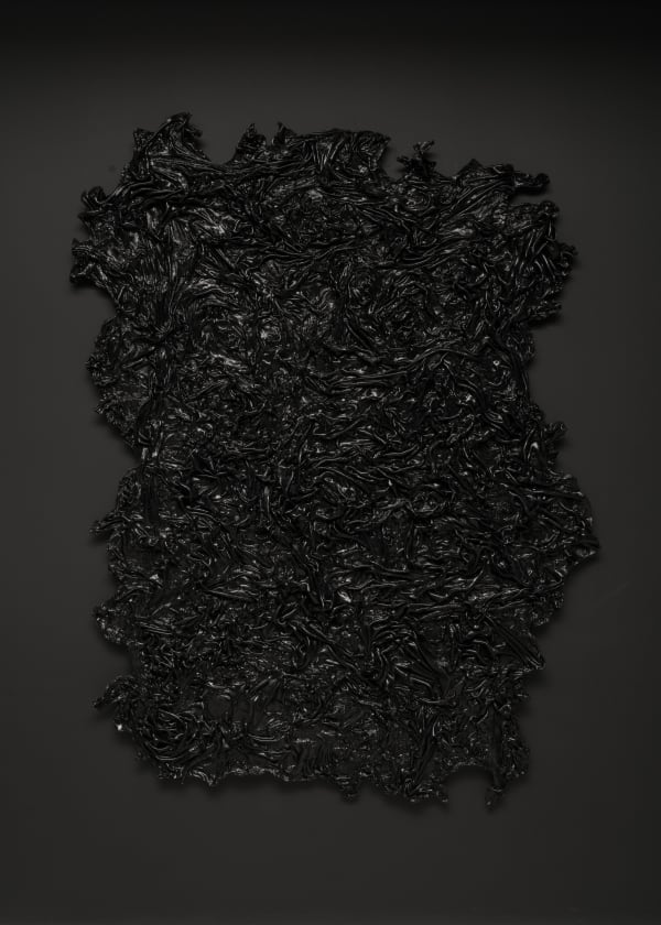 Allana Clarke What was Lost, 2023 Salon Pro 30 Sec. Super Hair Bond Glue 84 x 65 x 4 in 213.4 x 165.1 x 10.2 cm