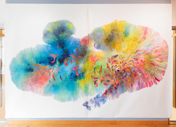 Firelei Báez, Joy Out of Fire, 2018