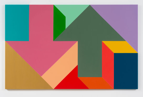 Tony Tasset, Arrow Painting 43, 2016
