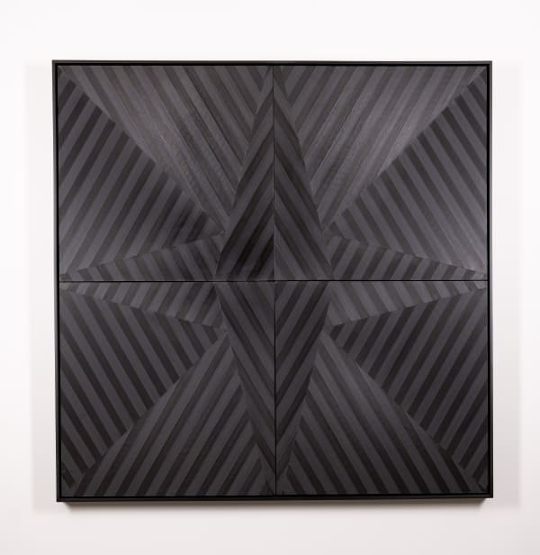 James Little Selfless Star, 2022 Oil and wax on linen 72 x 72 x 1 1/2in 182.9 x 182.9 x 3.8 cm