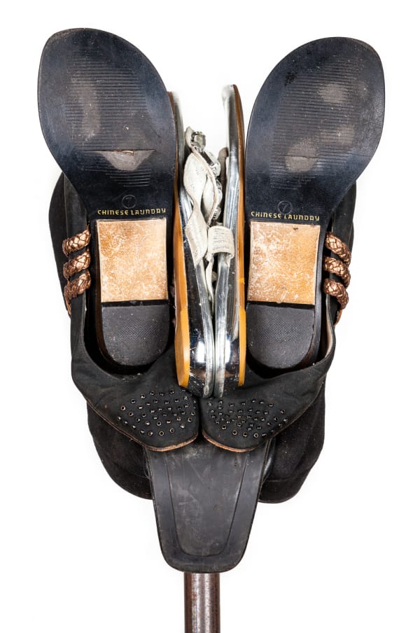 Willie Cole, Minnie X, 2019