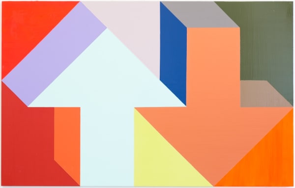 Tony Tasset, Arrow Painting 30, 2015