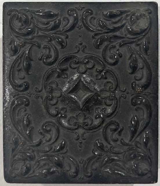 Unknown Double Portrait of a Civil War Soldier and His Wife American Tintype