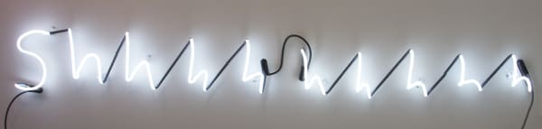Scott Reeder Shhhhhhhhhh, 2012 Neon sign 72 x 9 x 3 in 182.9 x 22.9 x 7.6 cm Edition 3 of 3