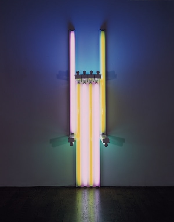 Dan Flavin, Untitled (to Lucie Rie, master potter) 1fff, 1990