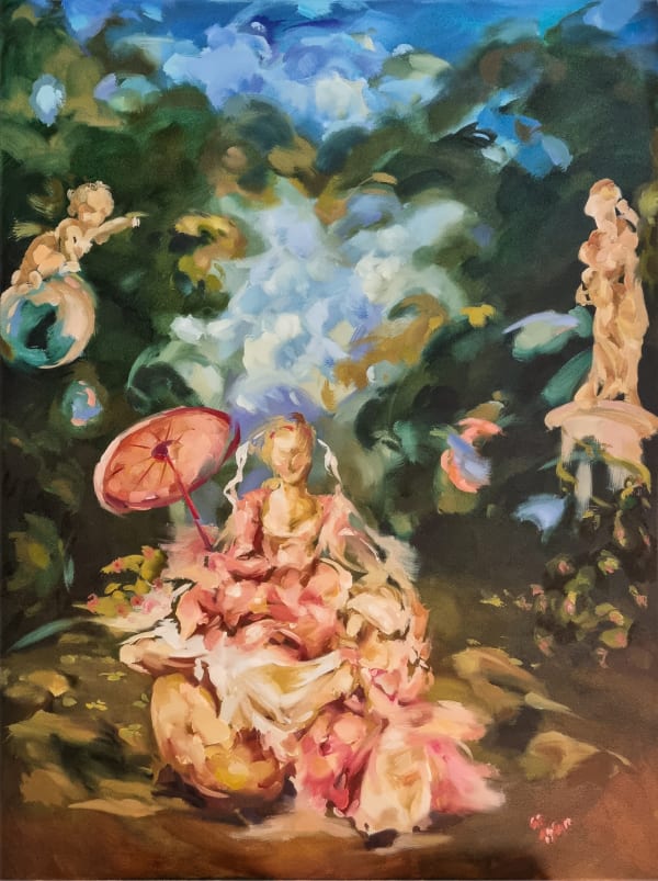 Elena Zhao, It is Raining Cake, 2024