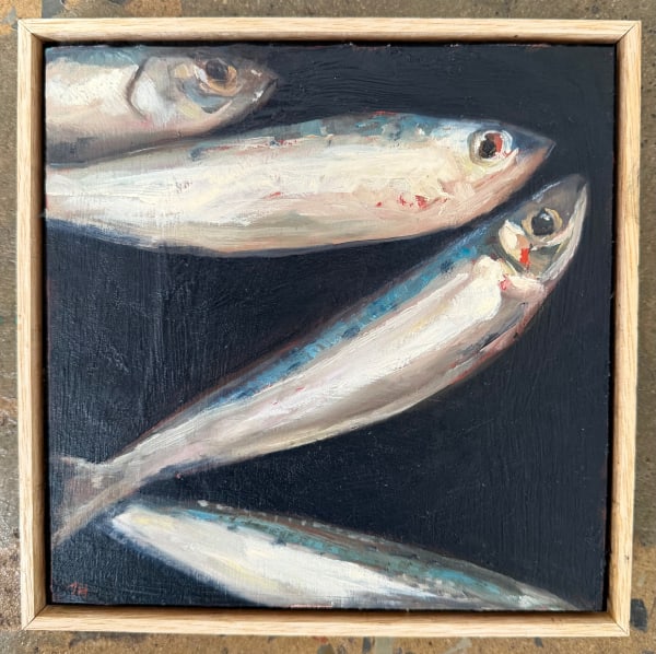 Julie Hamilton, Sardine 1 (Up Swimming), 2025
