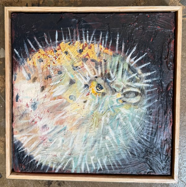 Julie Hamilton, Golden Boy (Puffer Fish), 2025