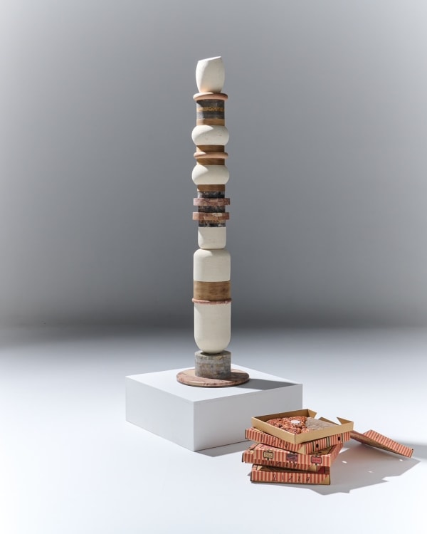 Elvis Sabi Studio, 35 Pizza Boxes, 2024