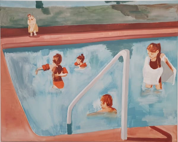 Alex Slattery's oil on linen painting 'Always There and Never the Same'.