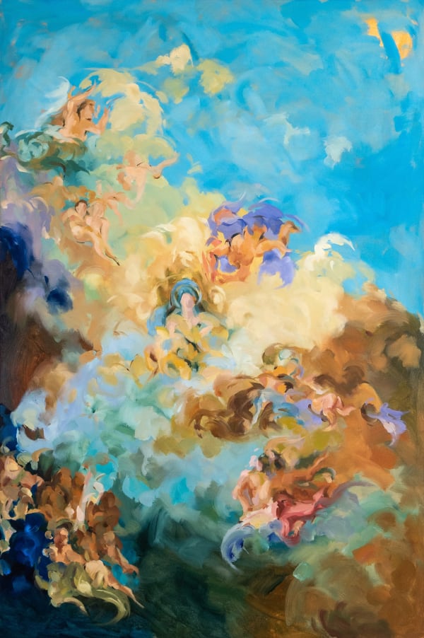 Elena Zhao, In the Cloud Beyond the Oceans, 2024