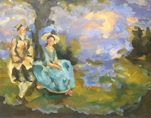 Elena Zhao, Gainsborough (Study), 2024