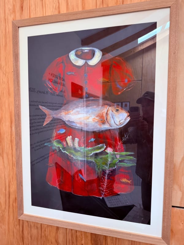 Julie Hamilton, Girl with Fish, 2025