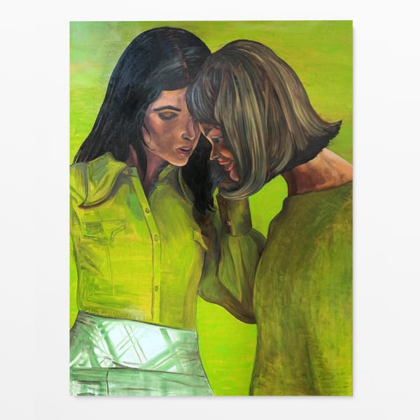 Noah Becker, Figures in Green, 2025