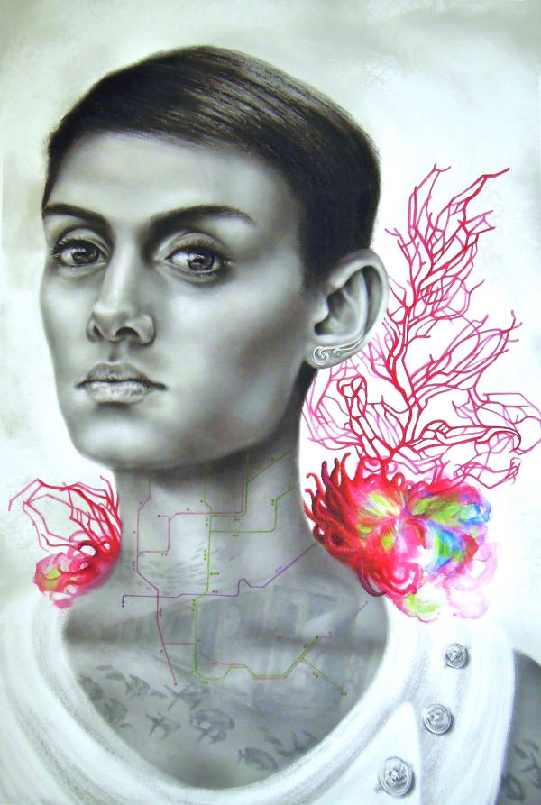 Francine Fox, Red Bird Reef, 2017