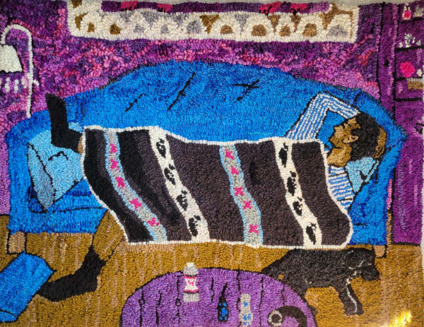 Mary Tooley Parker NAP series #3, 3 am Nap, 2022 25 x 34 inches