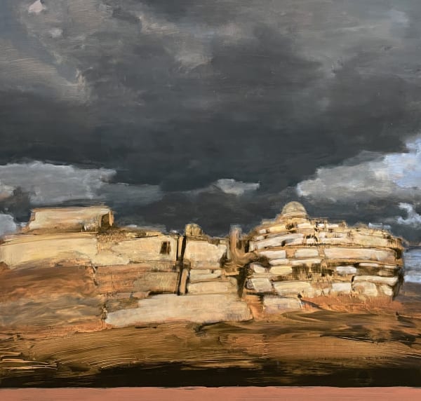 David Konigsberg Space and Mass Abiquiu, 2021 44 x 46 inches