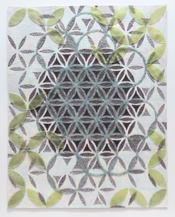 Eleanor White, Untitled (opal & aquamarine), 2022