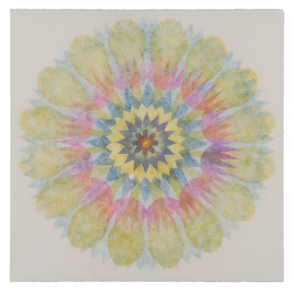 Mary Judge Poptic 25, 2021 30 x 30 inches (unframed), 33.75 x 33.75 inches (framed)