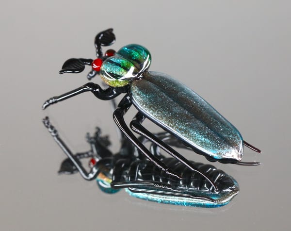 Elijah Schwartz Turquoise Avent Beetle, 2020 3 x 1 x 1 inches